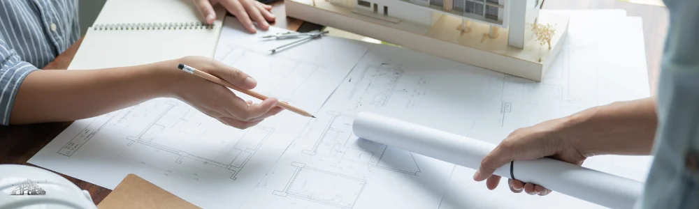 Construcción de un tejado nuevo con estructura y aislamiento